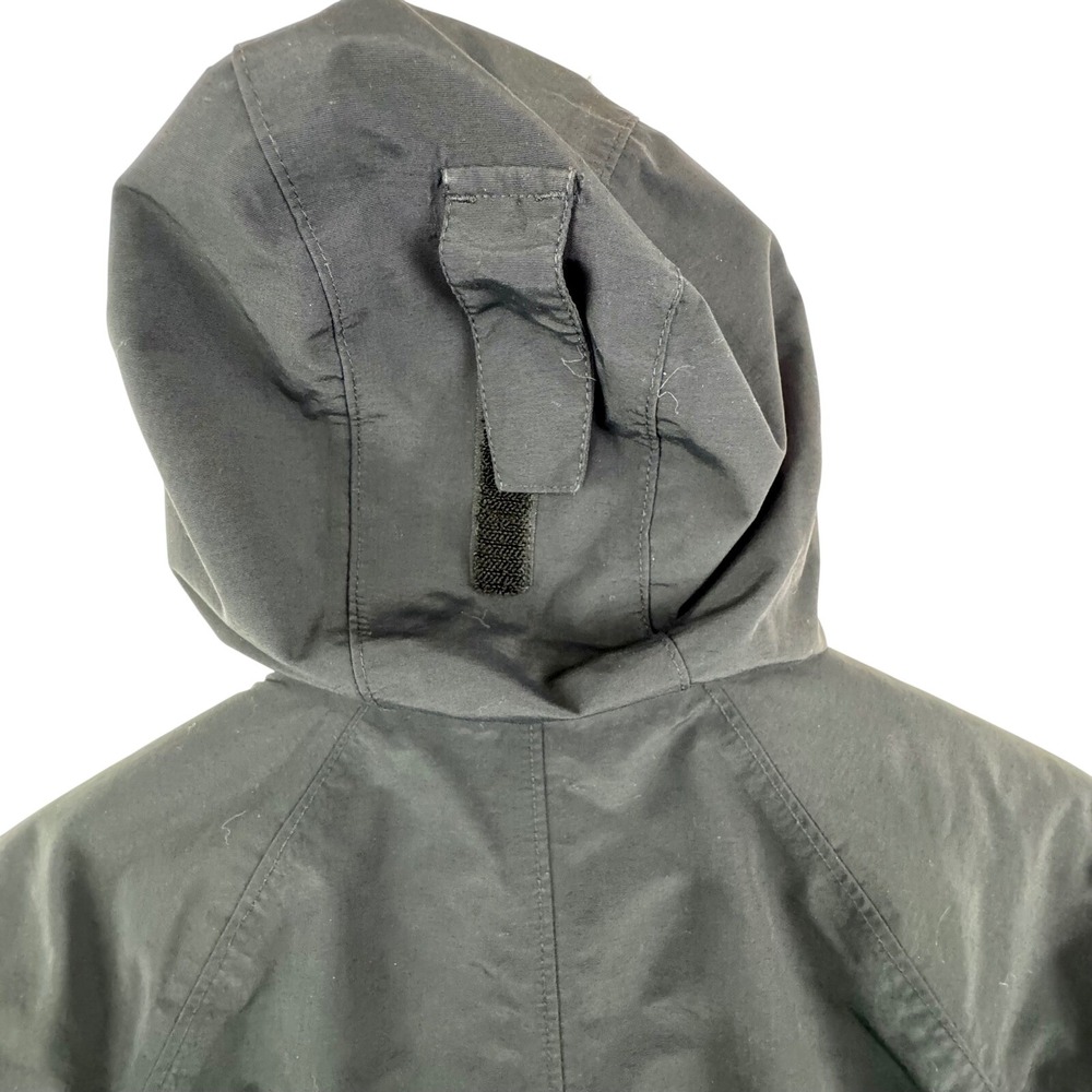 Lands End Kids Squall Parka Jacket Black Waterproof Insulated 511342 Size S 8 - Picture 13 of 16